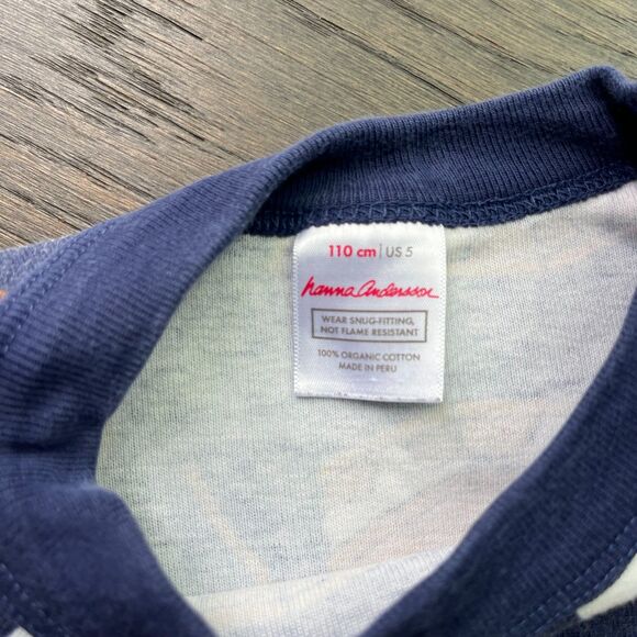 HannaJams™ Organic Pajama Set, size 5 - Picture 6 of 7